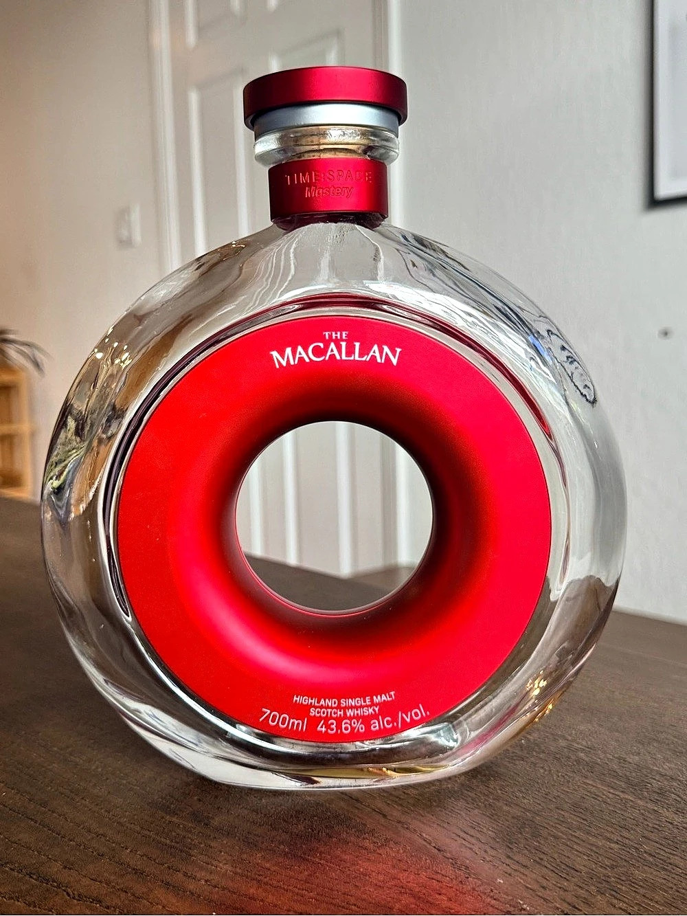 The Macallan 200th Anniversary TIME:SPACE Empty Unrinsed No Box